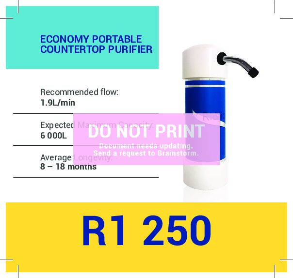 H2O | BWT Price Tags Poster