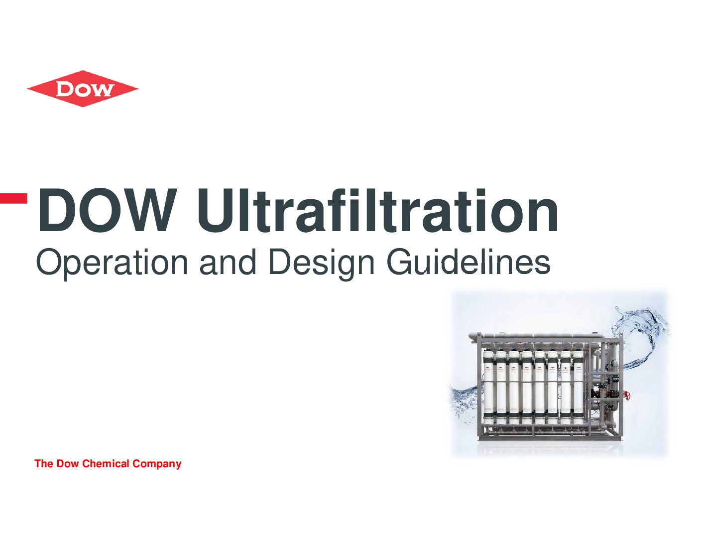 DOW-UF Operation Guidelines