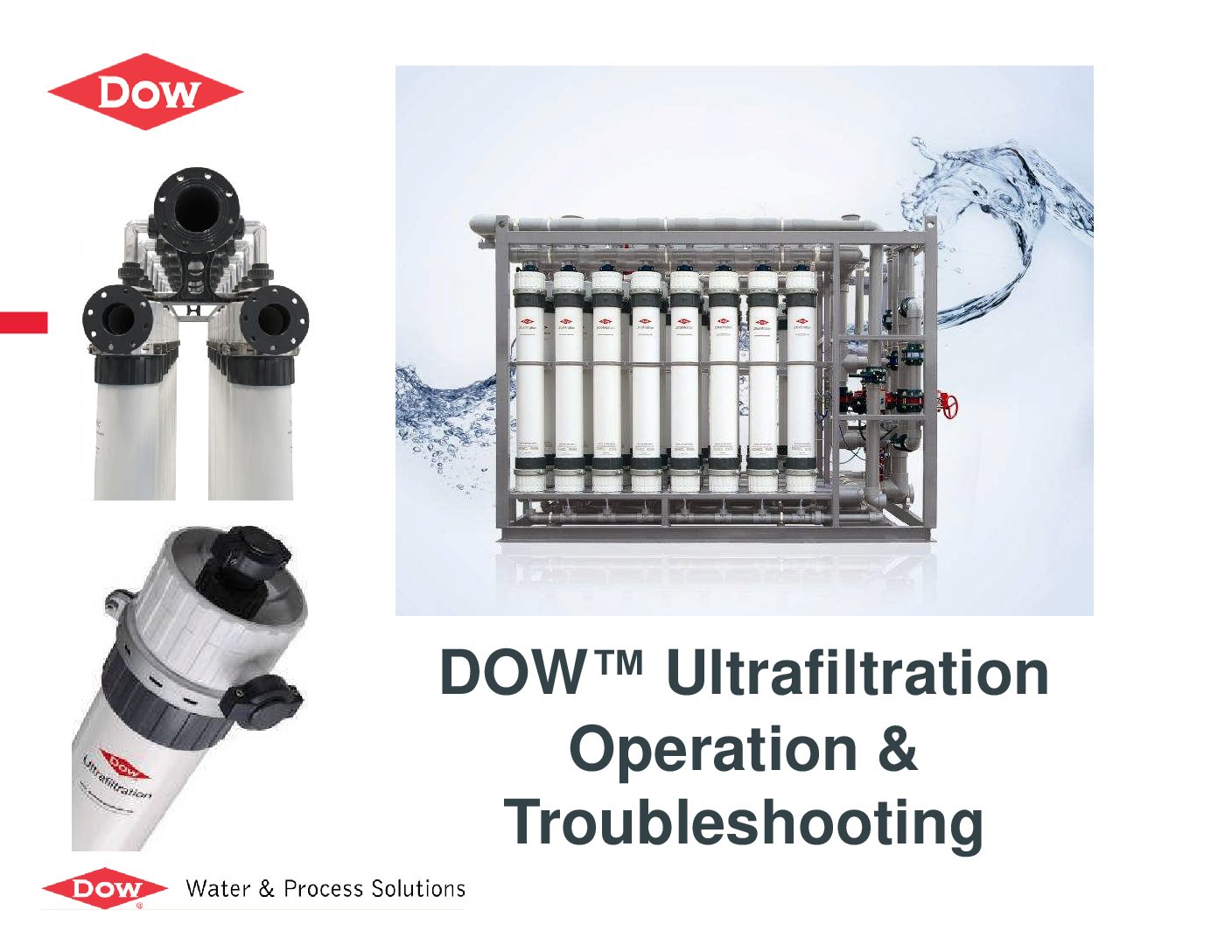 DOW-UF Operation Troubleshooting