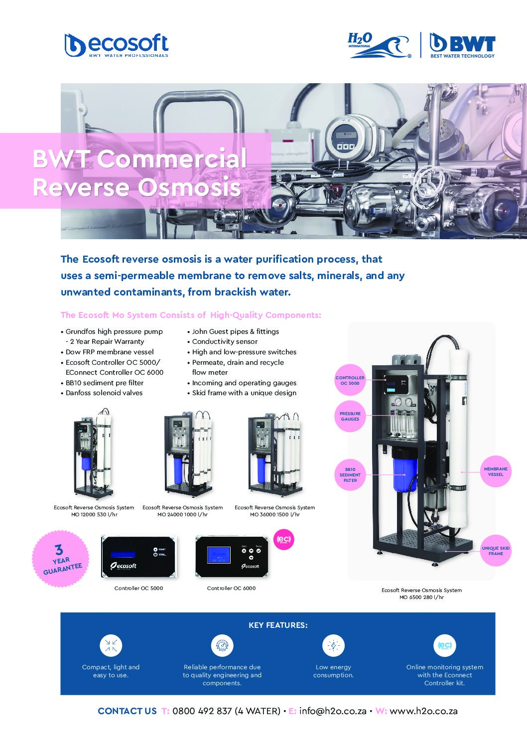 H2O | BWT Commercial Reverse Osmosis Web Version